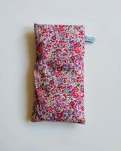 Lade das Bild in den Galerie-Viewer, Lavendel-Augenkissen, Yoga, Meditation, Bio-Baumwolle, Entspannung, Schlaf, Bio-Leinsamen