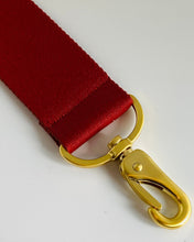 Lade das Bild in den Galerie-Viewer, Dunkelrot verstellbarer Taschengurt für Bauchtasche 38mm breit