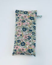 Lade das Bild in den Galerie-Viewer, Lavendel-Augenkissen, Yoga, Meditation, Bio-Baumwolle, Entspannung, Schlaf, Bio-Leinsamen