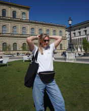 Lade das Bild in den Galerie-Viewer, BIBI Bauchtasche und Shoppen schwarz