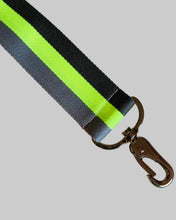 Lade das Bild in den Galerie-Viewer, eflektierender Gelb-Grau verstellbarer Strap für Bauchtasche 38mm breit