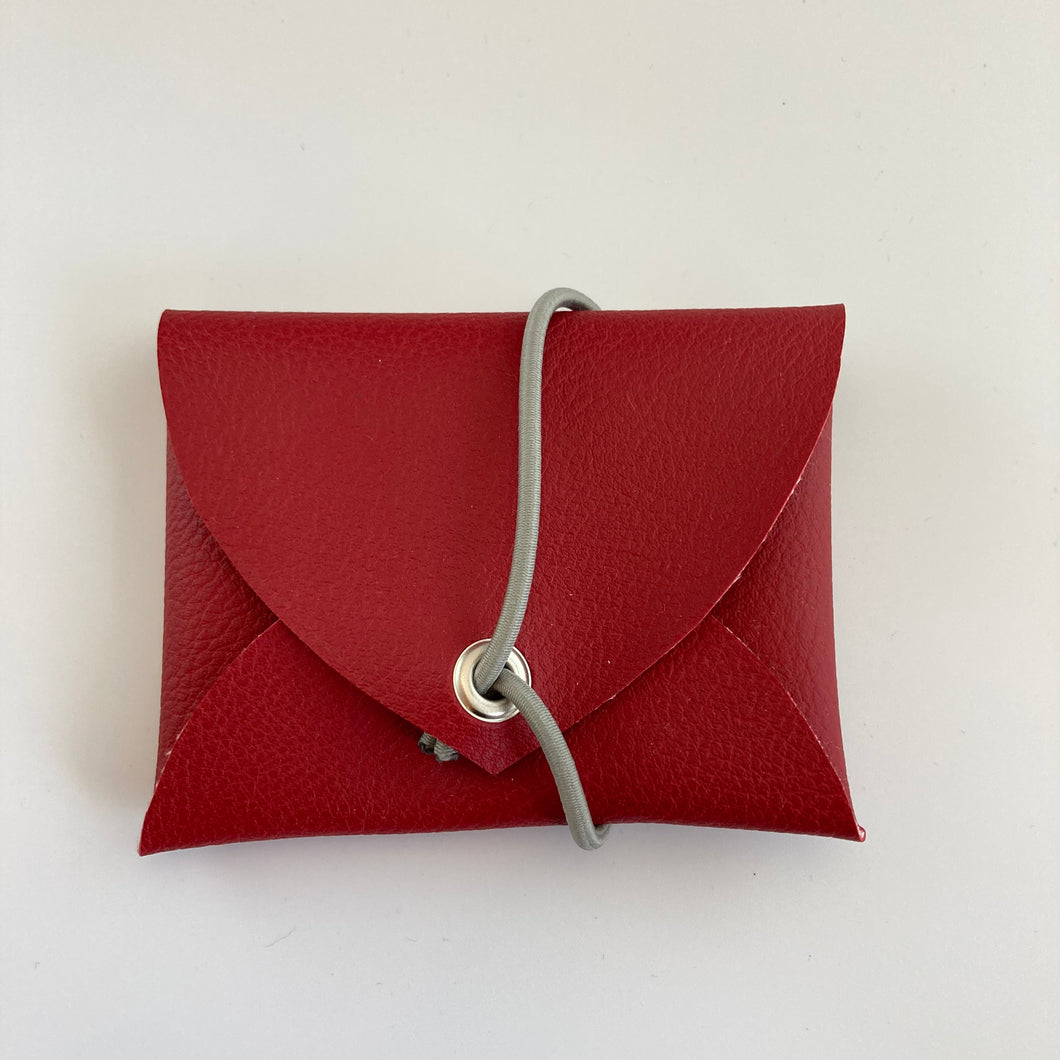Mini Geldbeutel Weinrot